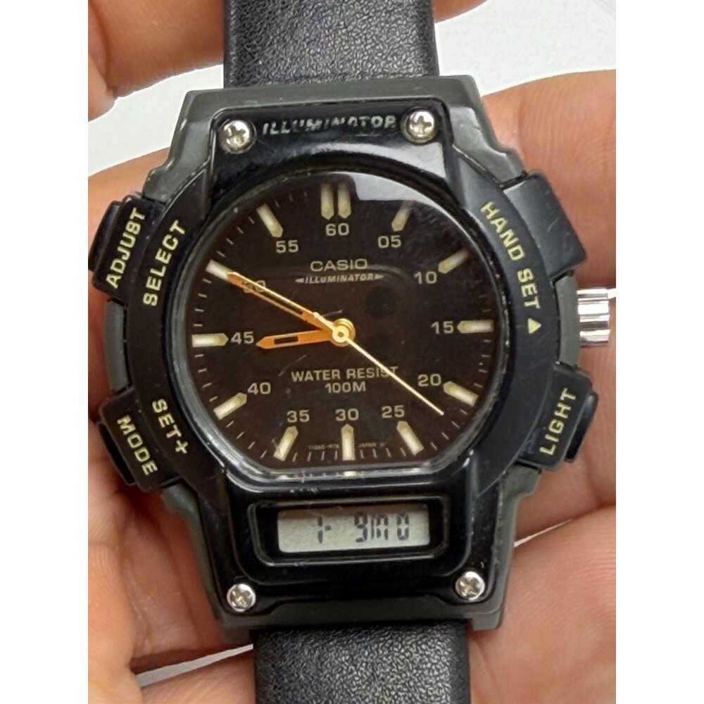 Casio AQ-160W Ana-Digi Illuminator 100M Watch Module 2315 New Battery